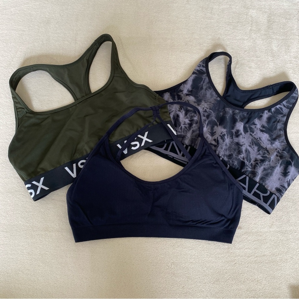 3 sports bras
